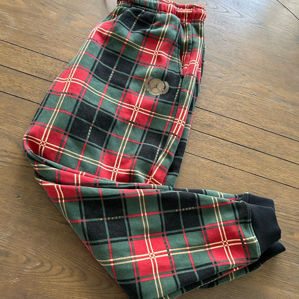 Jordan Plaid Jogger Pants